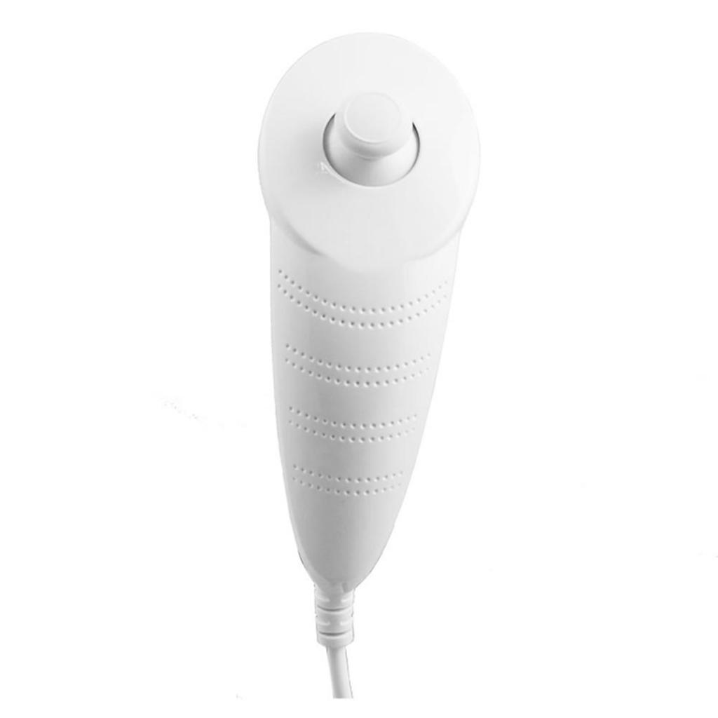 White Left Wired Gamepad Controller For Console -3 Motion Sensing