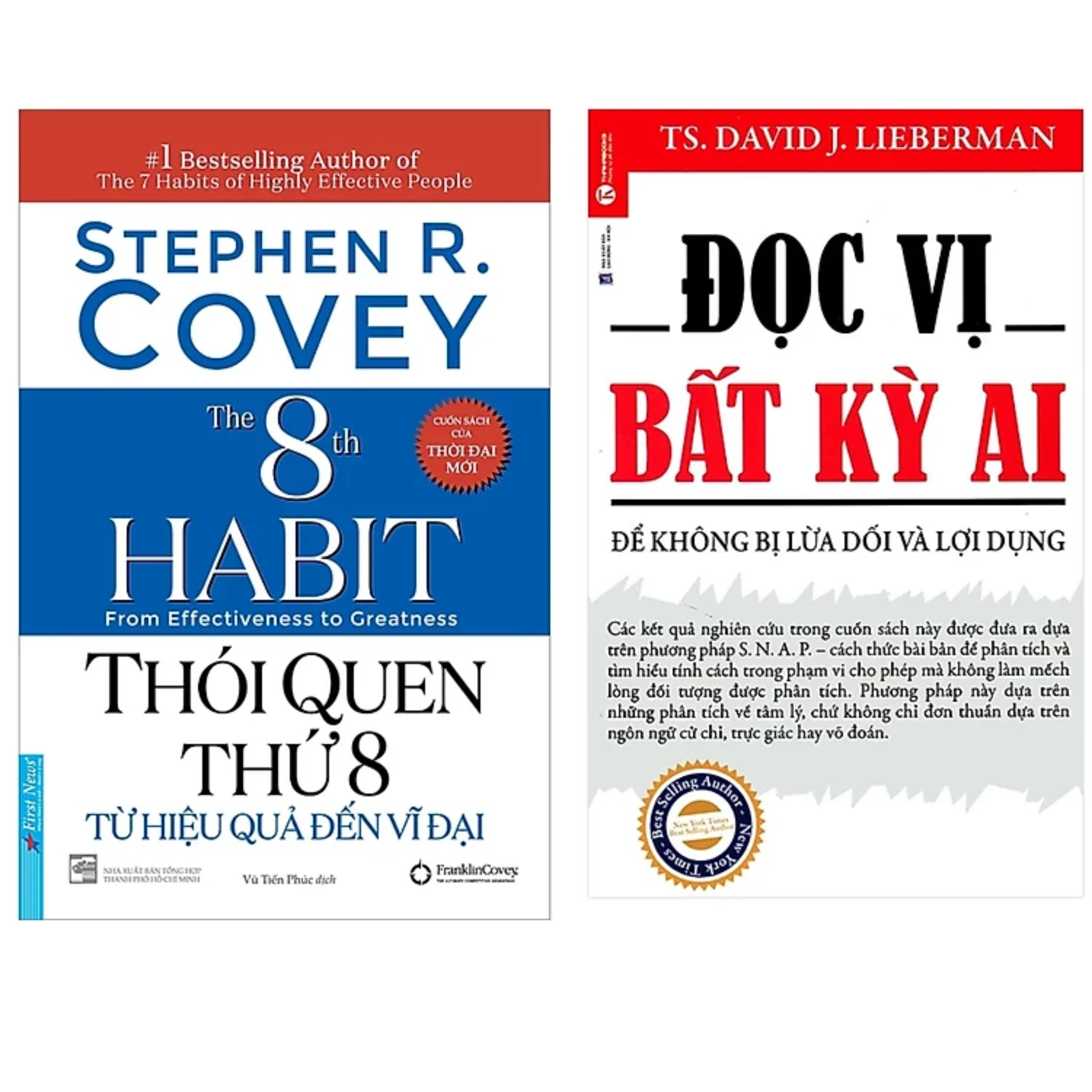 Combo 2Q: Thói Quen Thứ 8 - Từ Hiệu Quả Đến Vĩ Đại + Đọc Vị Bất Kỳ Ai