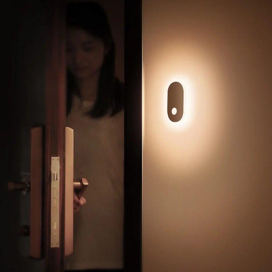 Đèn cảm ứng chuyển động thông minh Baseus Sunshine Series (Entrance Edition,Human body Induction/ PIR Intelligent Motion Sensor LED Nightlight) - LV693 [Hàng Chính Hãng]