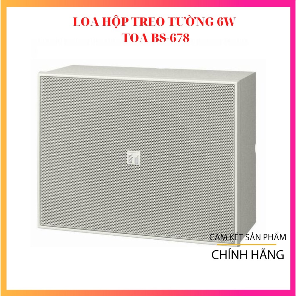 Loa hộp treo tường TOA BS-678 - Hàng chính hãng