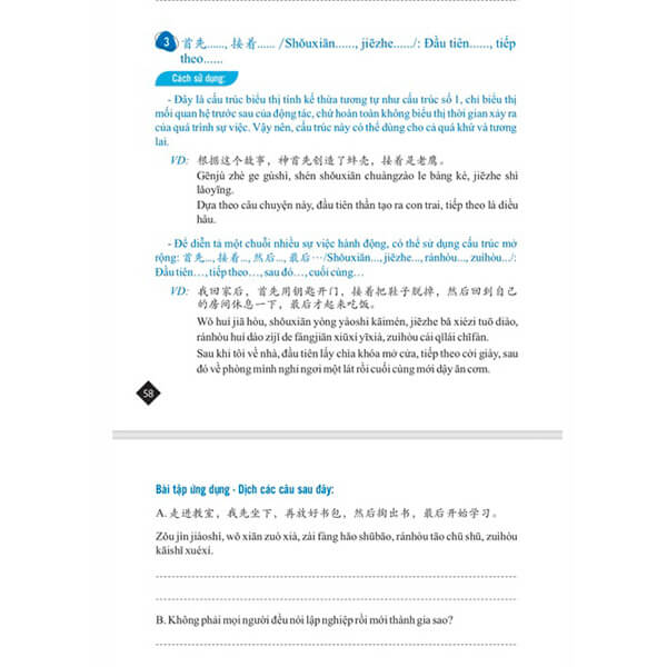 Combo 2 sách: Trung Quốc 247: Góc nhìn bỡ ngỡ (Song ngữ Trung - Việt có Pinyin) + Tự học Ngữ Pháp: Tuyển tập Cấu trúc cố định tiếng Trung ứng dụng  + DVD quà tặng