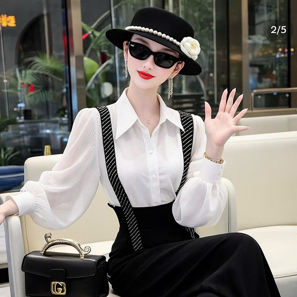 Nón Mũ nỉ phớt cao bồi fedora vành bằng thanh lịch, phối hoa và đai ngọc trai nhân tạo sang trọng. Kiểu dáng trẻ trung – hiện đại giúp tôn gương mặt, mang lại vẻ thời thượng, dịu dàng và đầy khí chất cho người đội. #MuNipHot #Non dona25110901