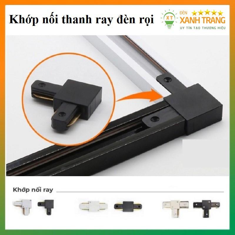 Đầu Nối Thanh Ray Đèn Rọi, khớp nối ray Chữ I, Chữ L, Chữ T, Chữ Thập