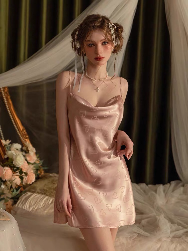 Đầm Ngủ Trơn Thanh Lịch (Không Kèm Áo Choàng) - B.Lingerie