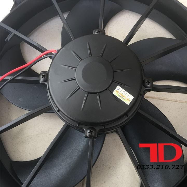 Quạt dàn nóng Xe Bus 13 inch 24V 120W cánh đẩy JKH261PH