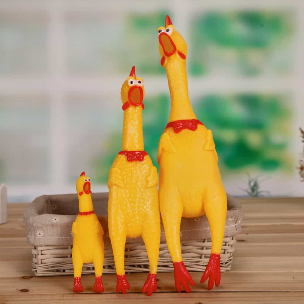 Đồ Chơi Con Gà Vàng Kêu Cho Chó Mèo