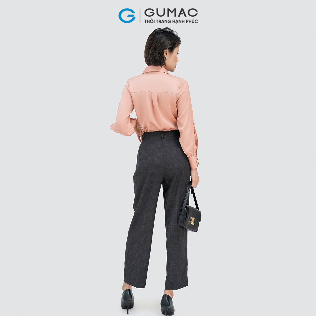 Quần ống đứng túi kiểu GUMAC QD04015