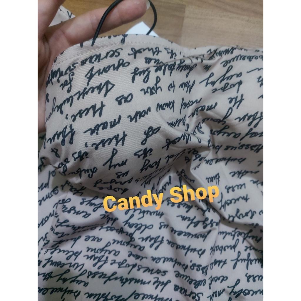 Đầm hotgirl body dài 2 dây hoạ tiết sang chảnh
