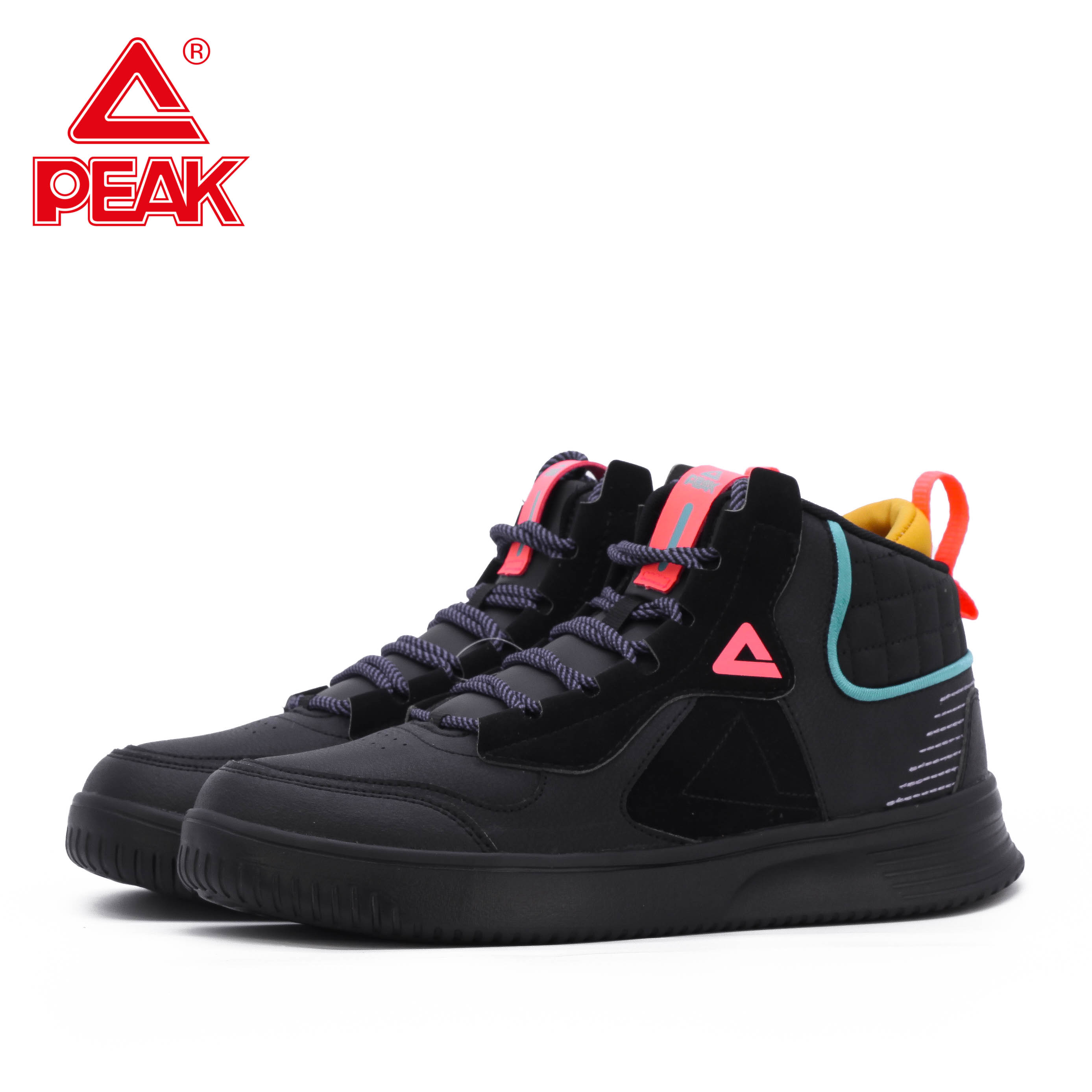 Giày Thể Thao PEAK Shaft 910 Retro Cổ Cao E14351B