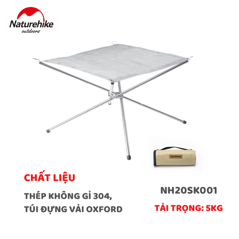 Bếp củi gấp gọn NatureHike NH20SK001