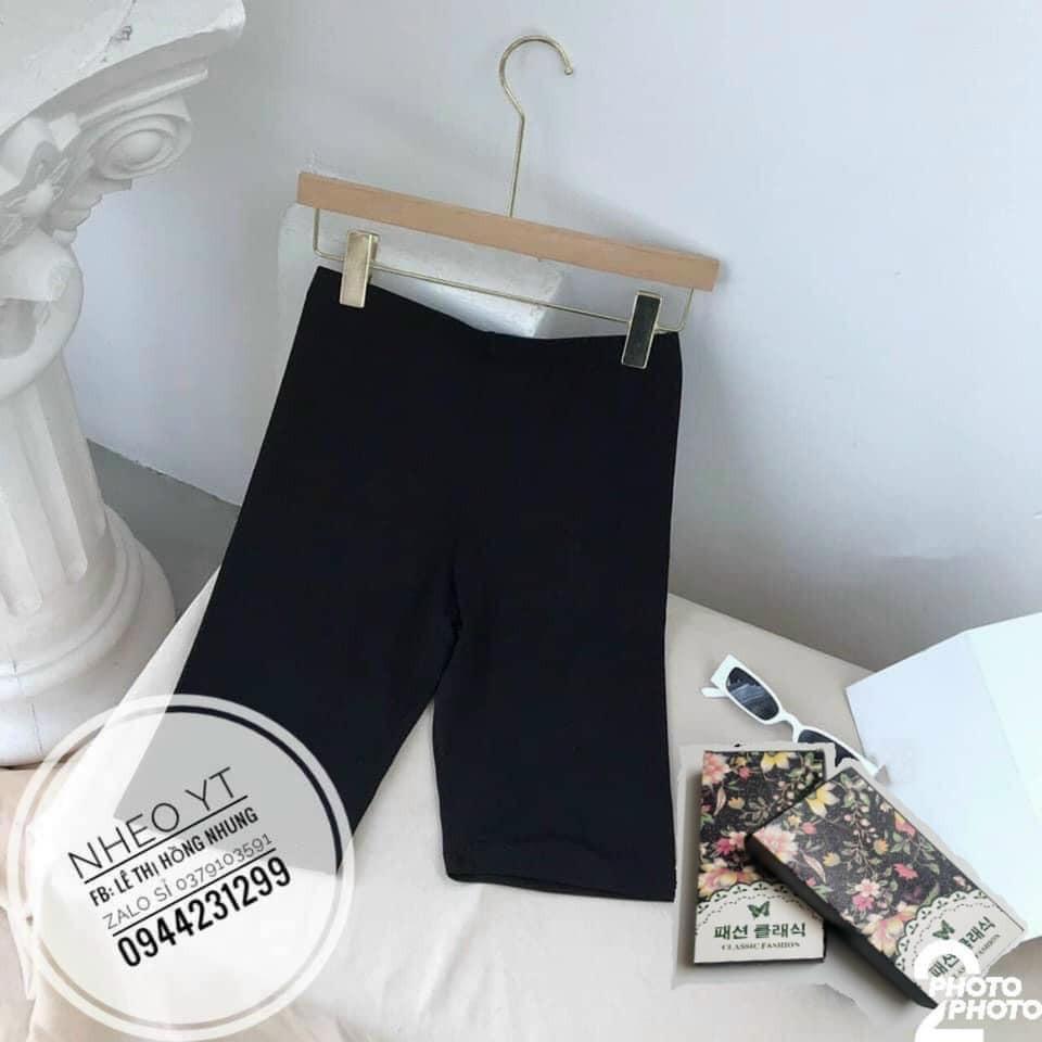 Quần legging ngố HỘP HOA chất đẹp
