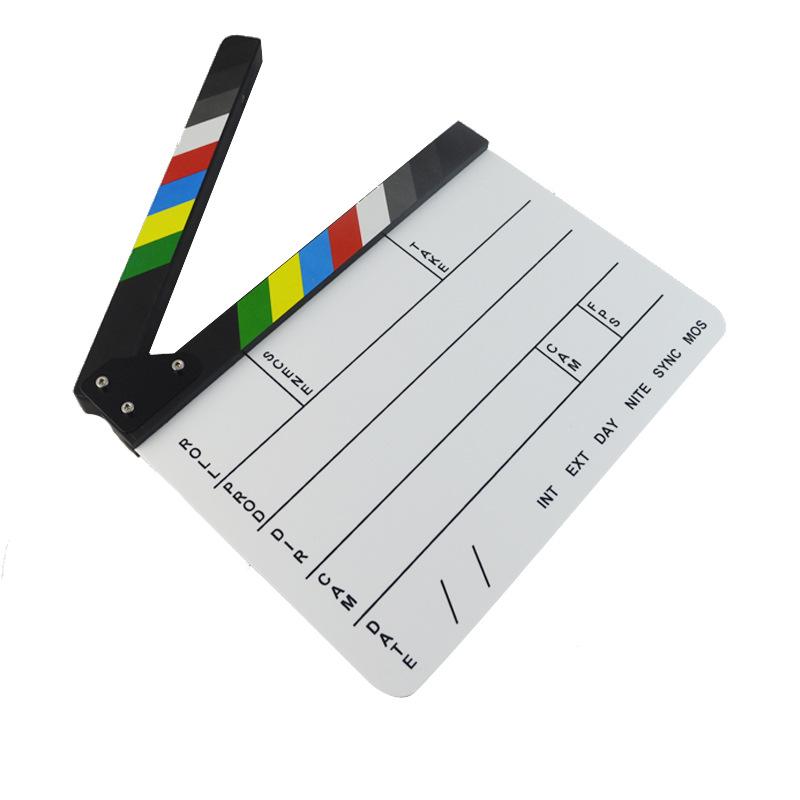 Đạo diễn phim chuyên nghiệp Clapboard, Studio chụp ảnh Video TV Acrylic
