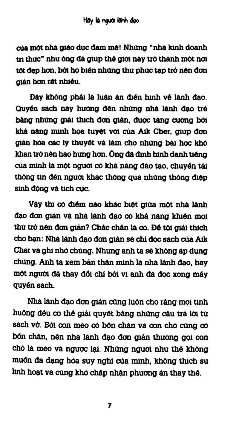 Hãy Là Người Lãnh Đạo