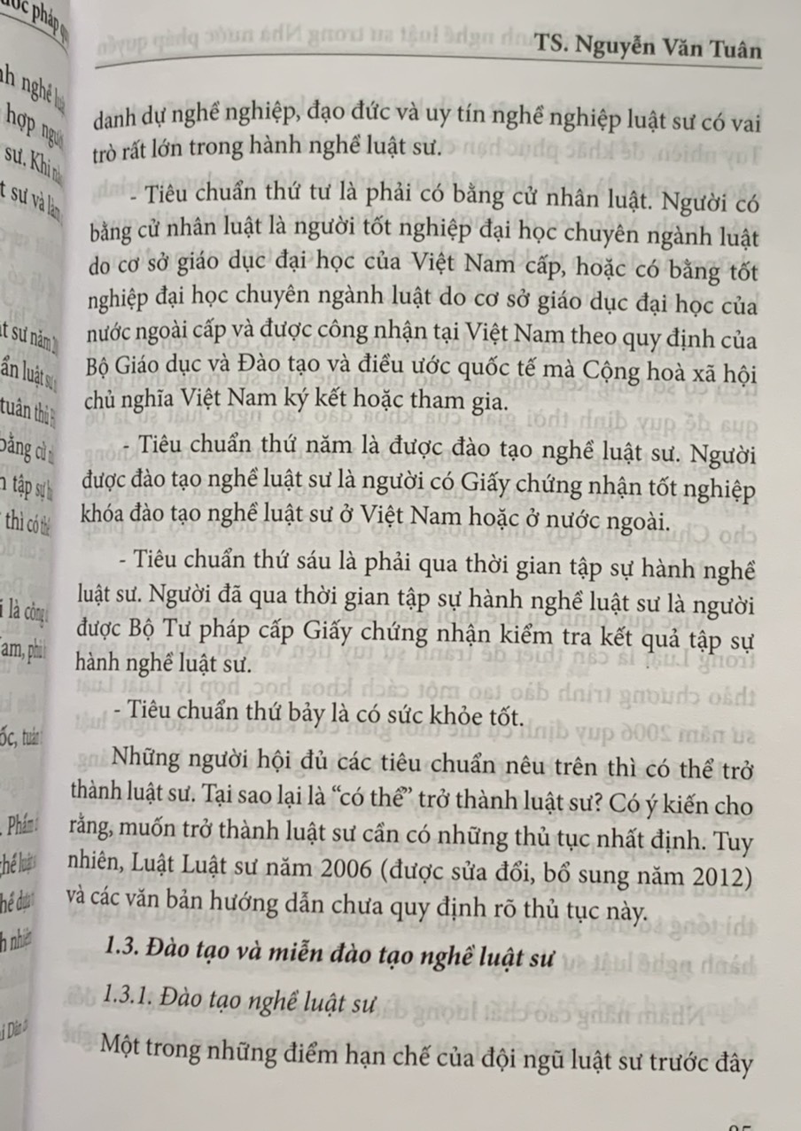 Thể chế về luật sư và hành nghề luật sư trong nhà nước pháp quyền