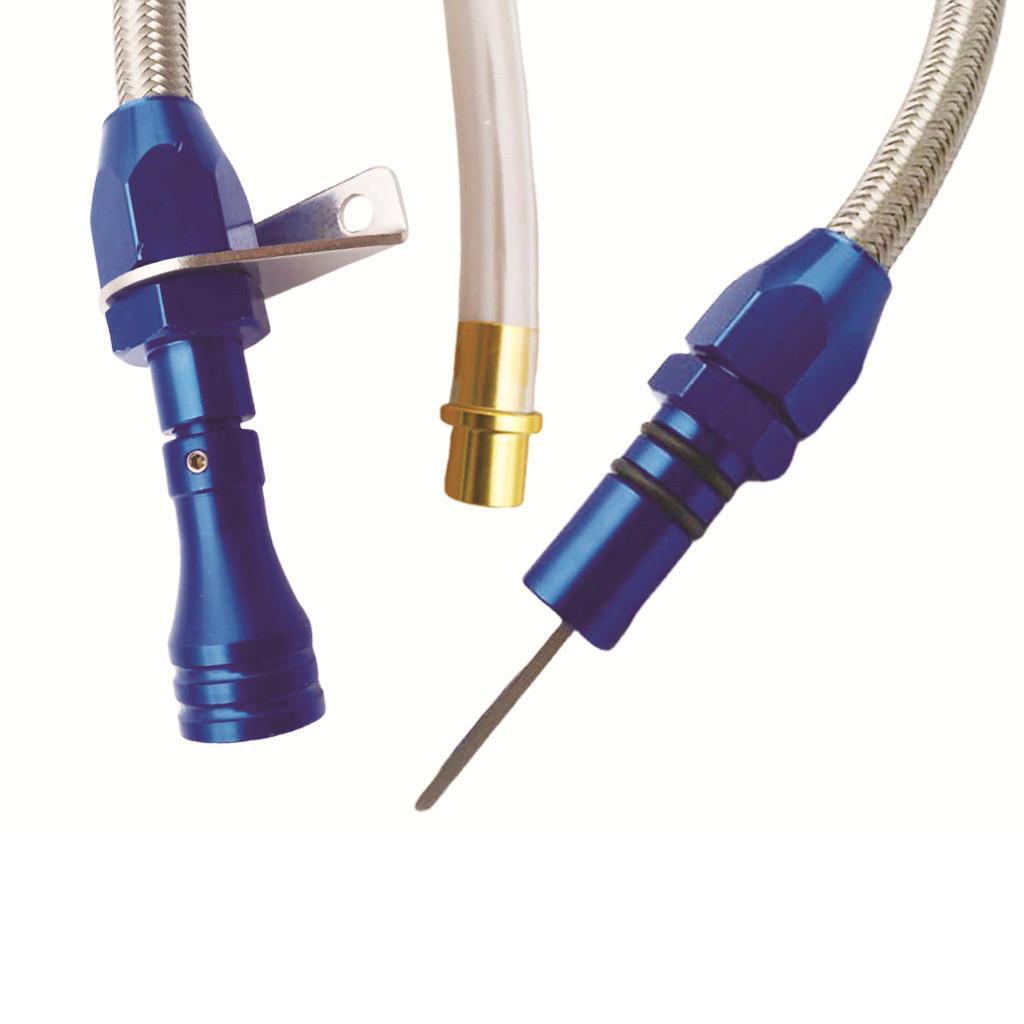 1  Fluid Level Dipstick Transmission Dipstick for   TH350 Blue