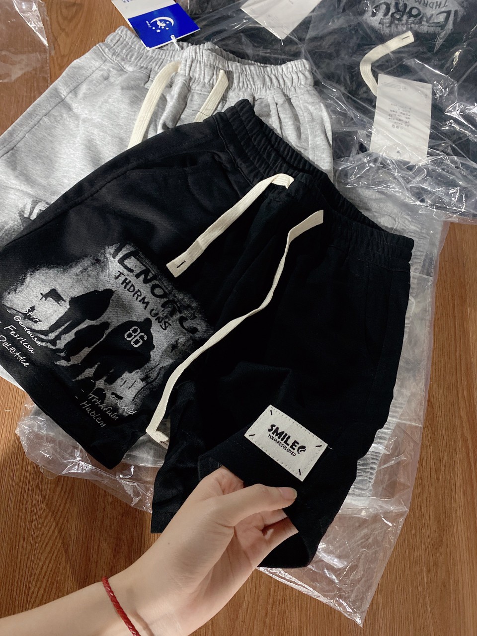 Quần short bé trai size đại 7-12 tuổi in hình số 86 vải cotton mềm co giãn kiểu dáng khỏe khắn thời trang