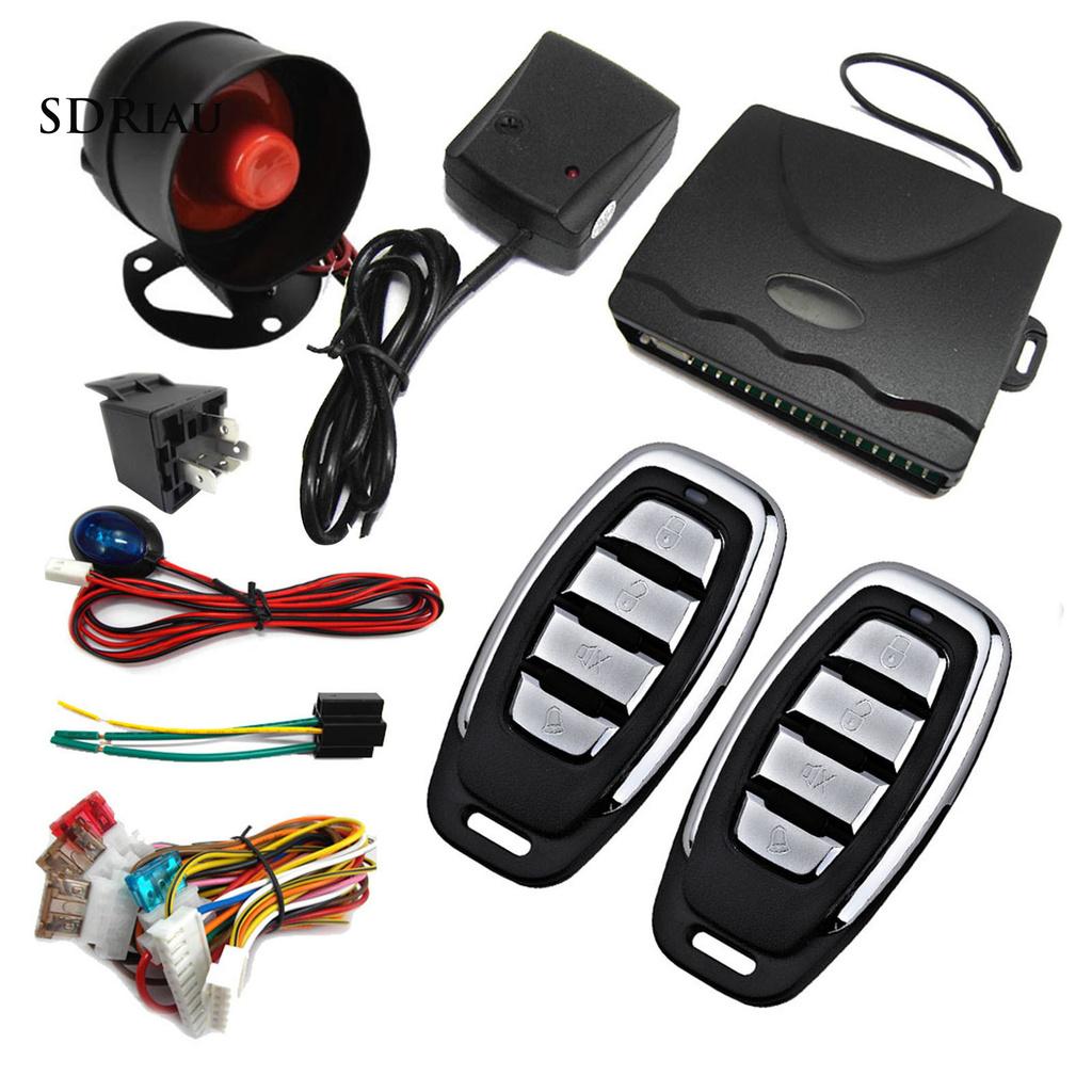 Bộ Thiết Bị Báo Động Chống Trộm Xqx 802b-8152 Cho Xe Hơi