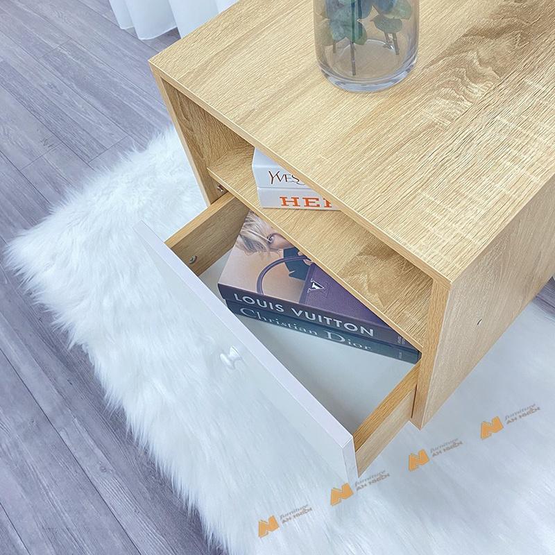 Made in VN - TỦ ĐẦU GIƯỜNG AN014 PHONG CÁCH HIỆN ĐẠI-gỗ mdf 17mm công ty Mộc Phát độ bền trên 30 năm