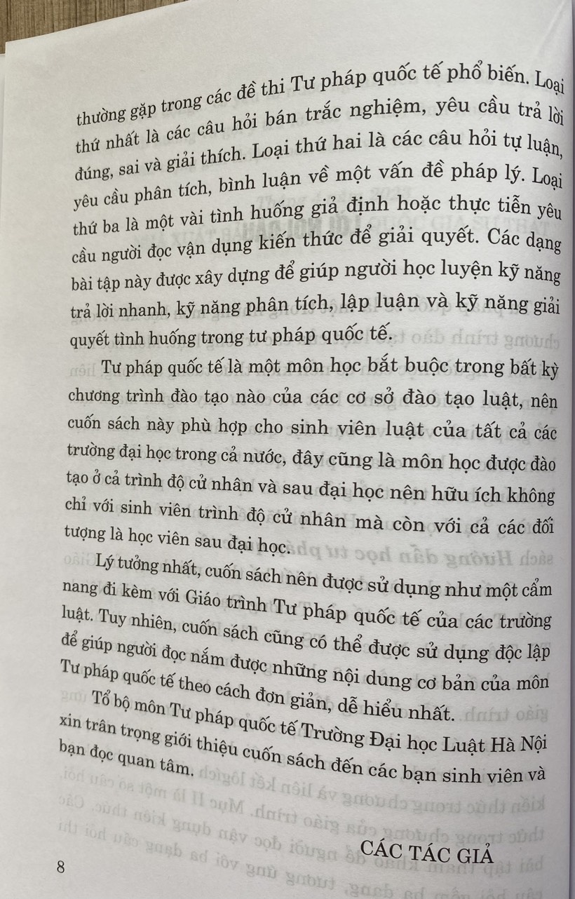 Hướng Dẫn Học Tư Pháp Quố Tế