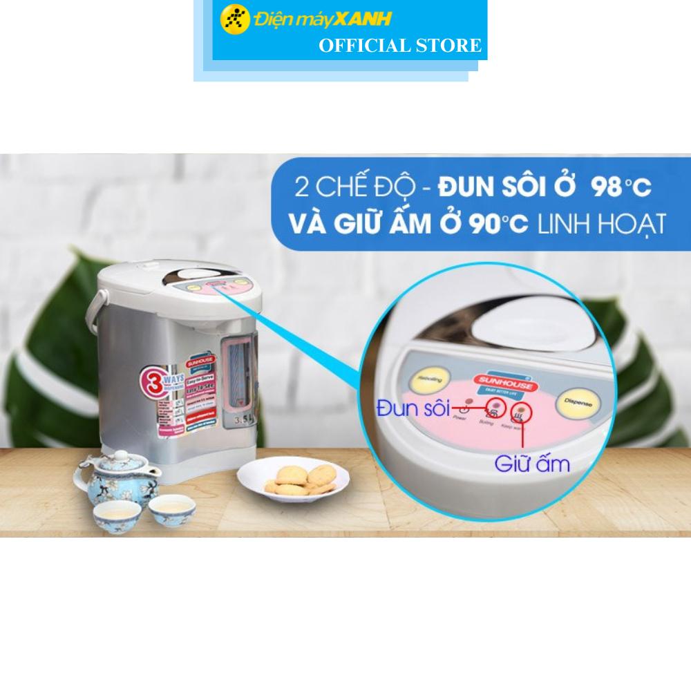 Bình thủy điện Sunhouse SH 1535 3.5 lít - Hàng Chính Hãng