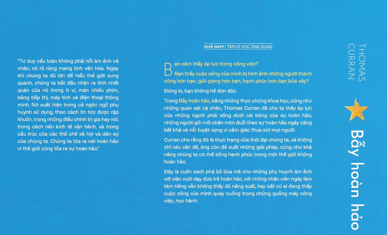 Sách - Bẫy hoàn hảo (Thomas Curran) (Nhã Nam Official)