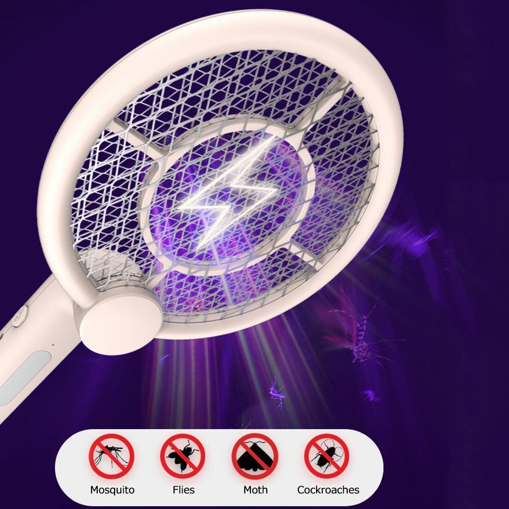 Đèn Diệt Muỗi Thẳng Đứng Hai Trong Một Mạnh Mẽ 900Mah Công Suất Thấp 0,5W