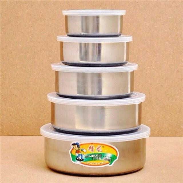 Bộ thố Inox 5 cái