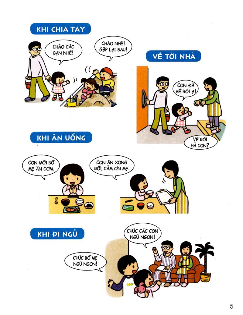 Cẩm Nang Sinh Hoạt Bằng Tranh Cho Bé Tập 4: Kĩ Năng Giao Tiếp (Tái Bản 2019)