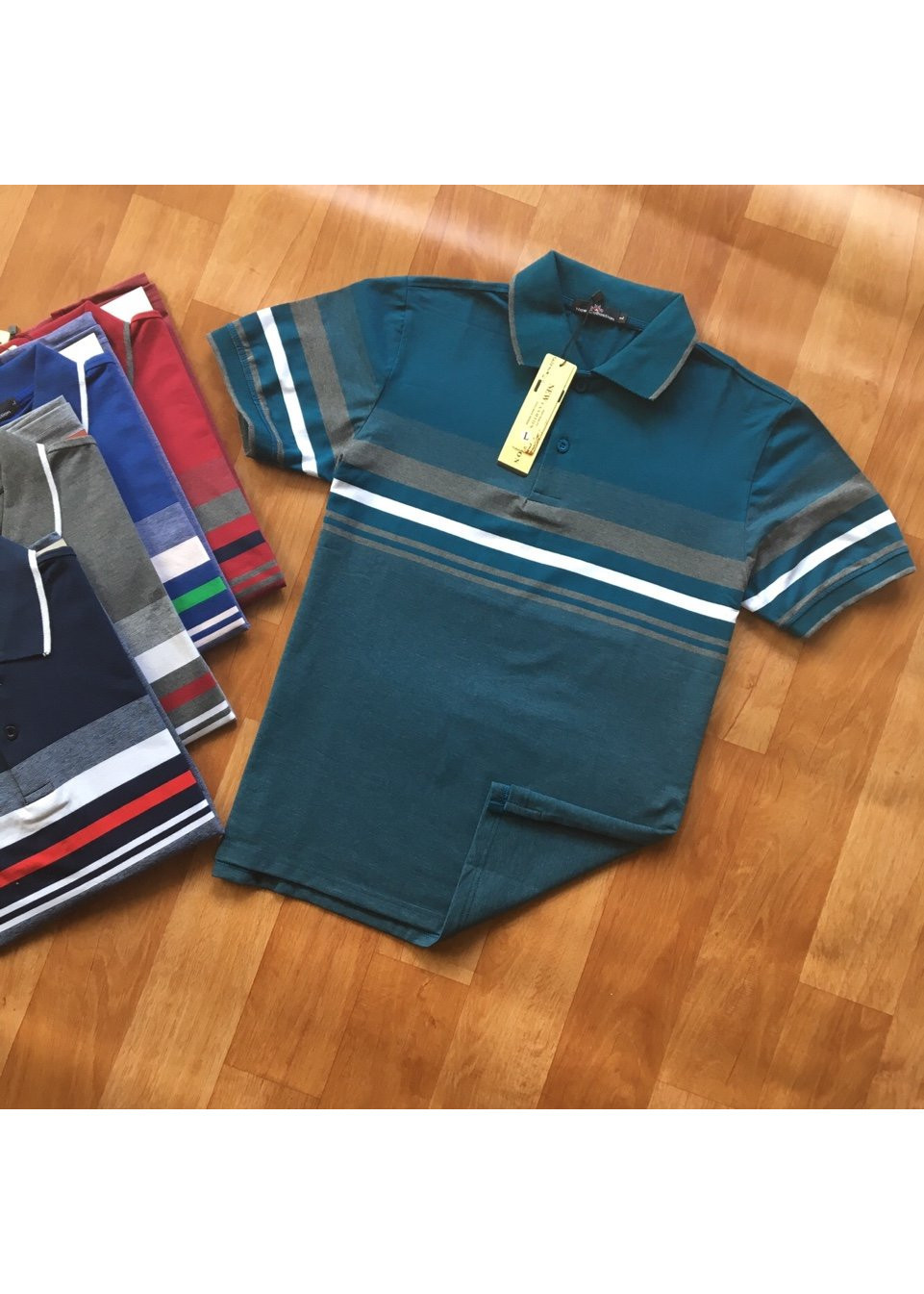 Áo thun nam trung niên cotton 100% cực tốt