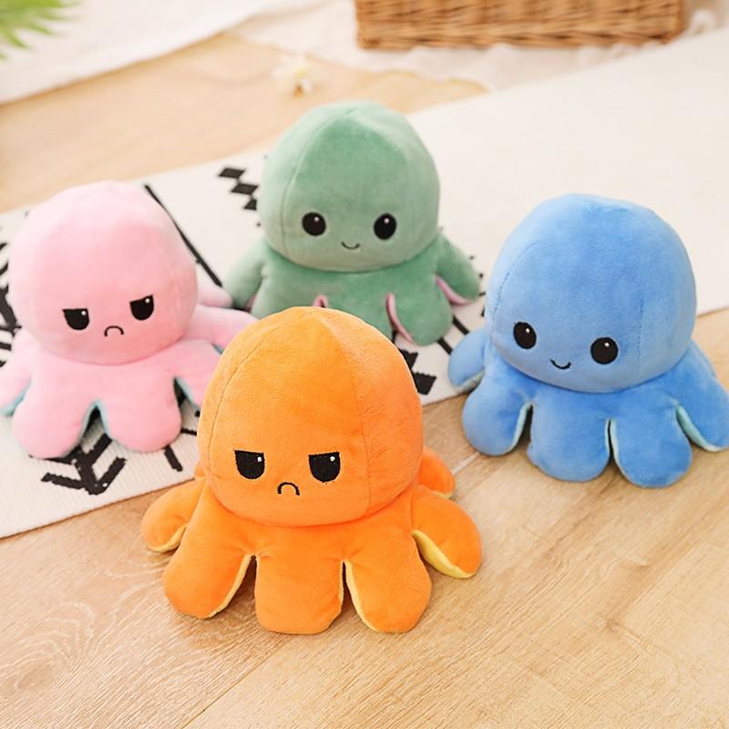 Gấu Bông Bạch Tuột Cảm Xúc Online Nhỏ Cute Hình Bạch Tuột Dễ Thương Size 10 - 20