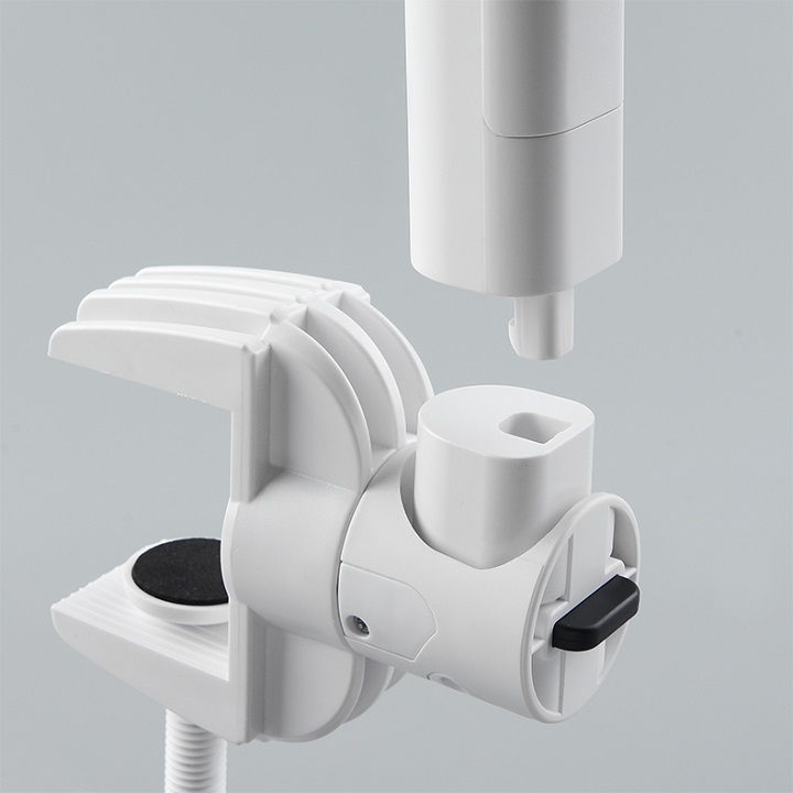 Kính lúp 10X có đèn tích hợp kẹp bàn và để bàn tiện lợi, thiết kế sang trọng, đẹp mắt M763