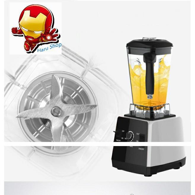 Máy xay sinh tố và thực phẩm công suất lớn 1500W dung tích 2 lít hàng - HanruiOffical