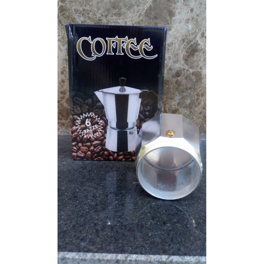 ĐÁY ẤM CAFE MOKA 300ml - ĐÁY BÌNH MOKAPOT 6 CUP NHÔM