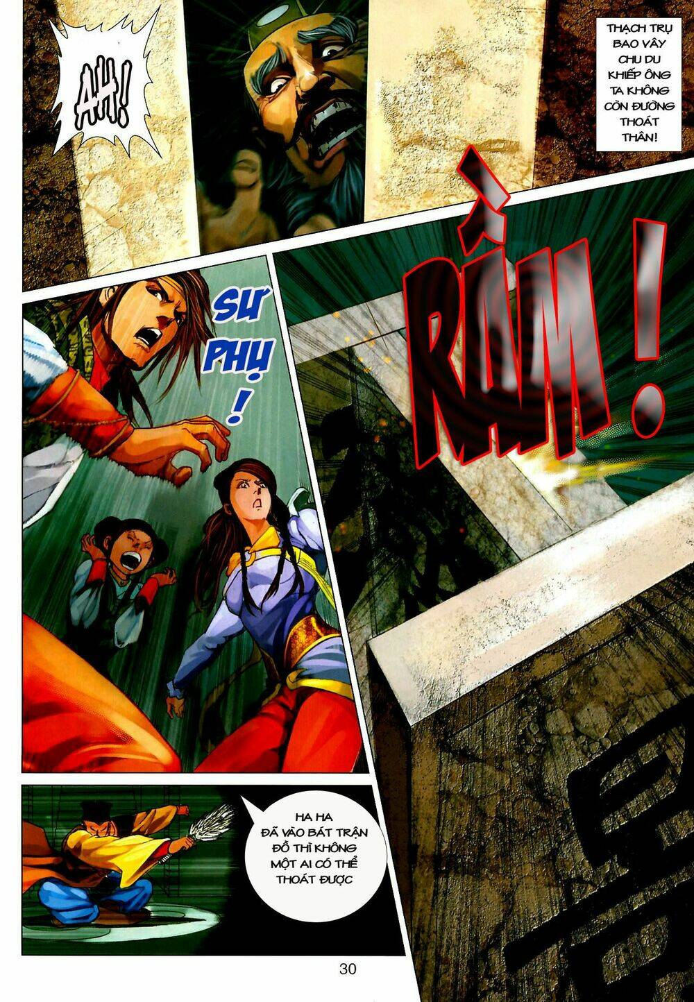 thần chưởng long kiếm phi chapter 28 28