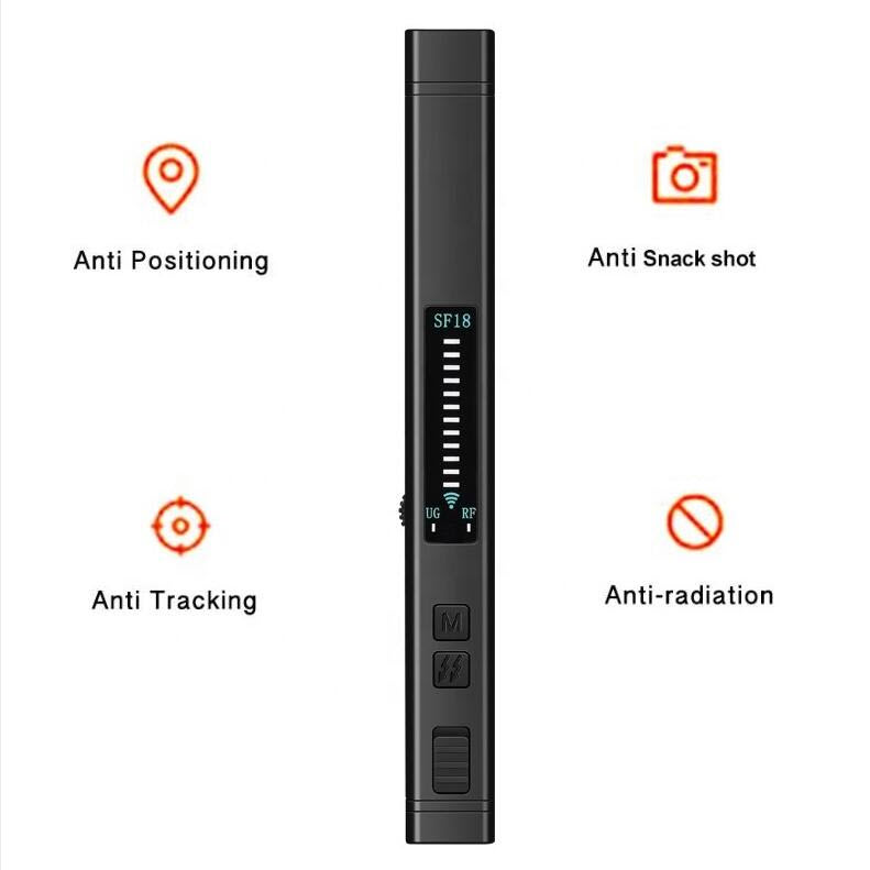 RF Detector SF18 - Thiết bị phát hiện máy ghi âm, camera wifi SF18 - Máy phát hiện camera , máy ghi âm SF18. SF18 spy camera pen rf signal detector hidden camera pen camera mini camera gps tracker gsm wiretapping radio scanner finder