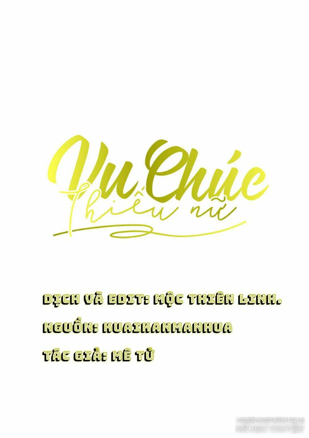 vu chúc thiếu nữ chapter 15.1 1