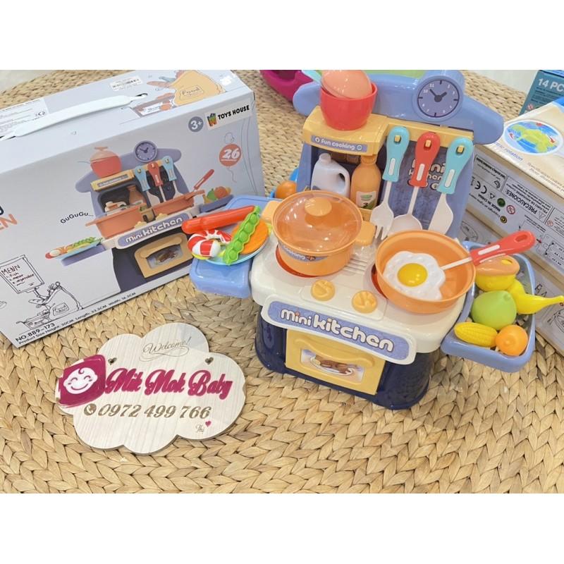 Đồ chơi nhà bếp 26 món có nhạc TOYS HOUSE hàng chính hãng