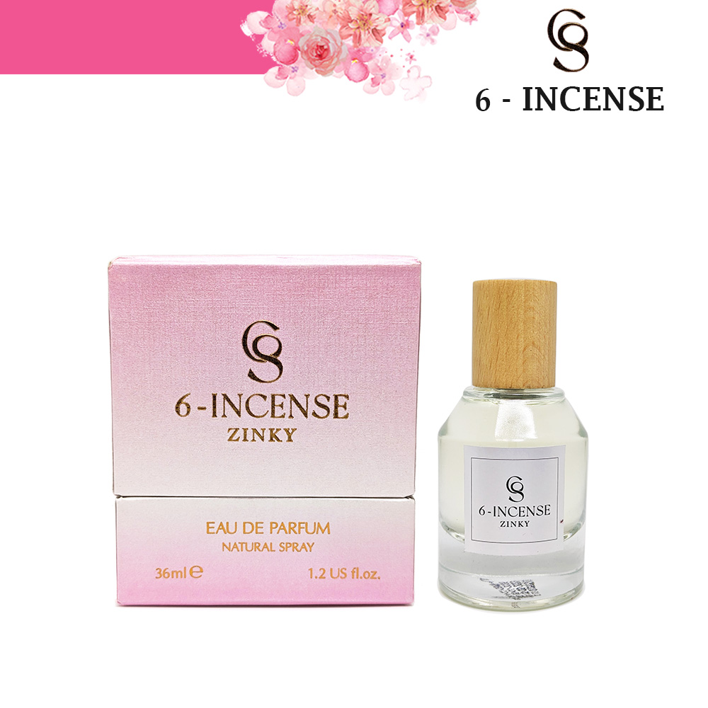 Nước hoa 6-Incense ZINKY Hương Thiên Nhiên 36ml