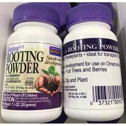 Rooting Powder hàng chính hãng nhập Mỹ lọ 35g - Bột siêu kích rễ cho cây, Lan