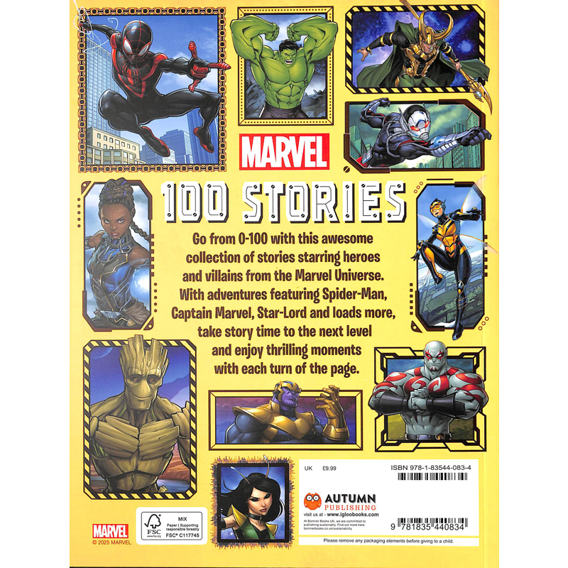 Sách Marvel: 100 Stories