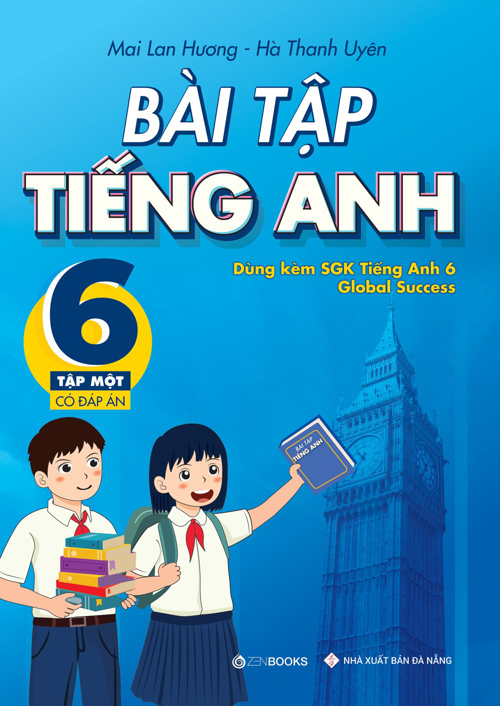 Bài tập tiếng Anh Lớp 6 - Tập 1 - Có đáp án