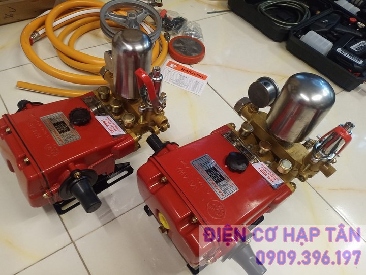 ĐẦU XỊT THUỐC 2HP - 5HP, ĐẦU PHUN THUỐC – XỊN ĐỎ
