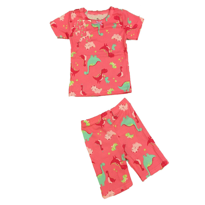 Bộ cộc tay bé gái size 1-5 (Giao mầu ngẫu nhiên)