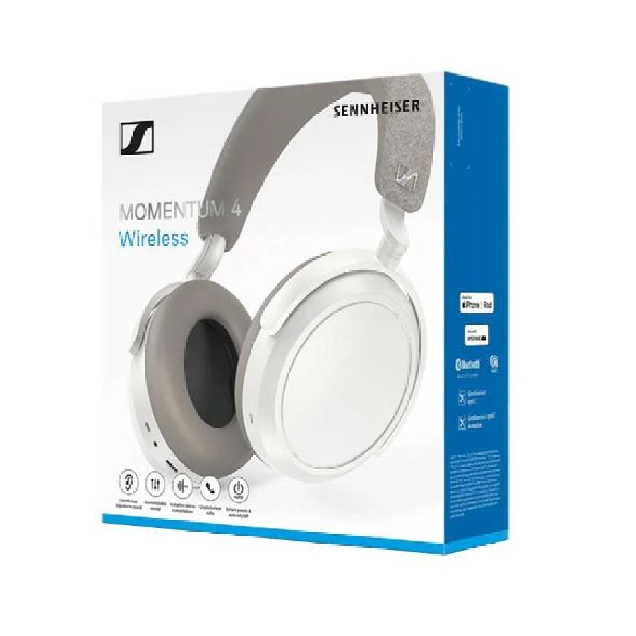 Tai nghe Bluetooth chụp tai chống ồn SENNHEISER Momentum 4 Wireless - Hàng chính hãng