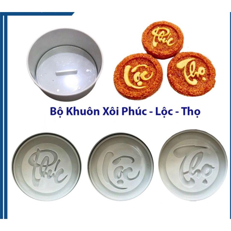 bộ khuôn xôi tròn chữ PHÚC LỘC THỌ sắc nét -giaxuong247