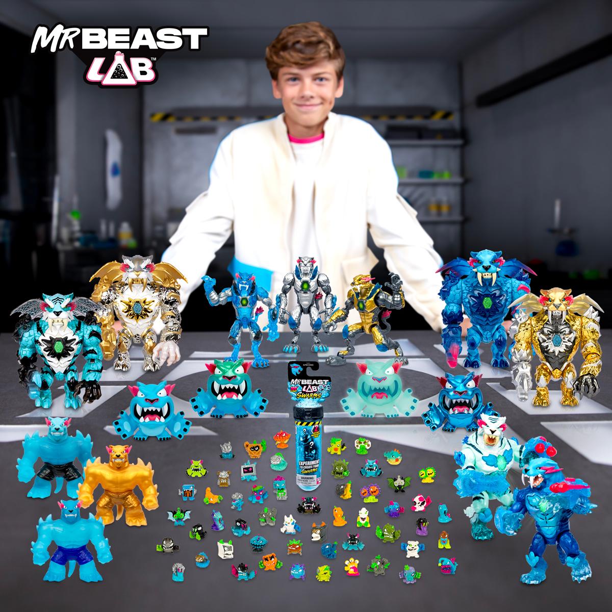 Đồ Chơi Phòng Thí Nghiệm - 5 Sinh Vật - MrBeast Lab 24747 (Sản Phẩm Bên Trong Là Ngẫu Nhiên)