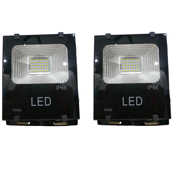 Bộ 2 đèn Led pha chíp dán 20W