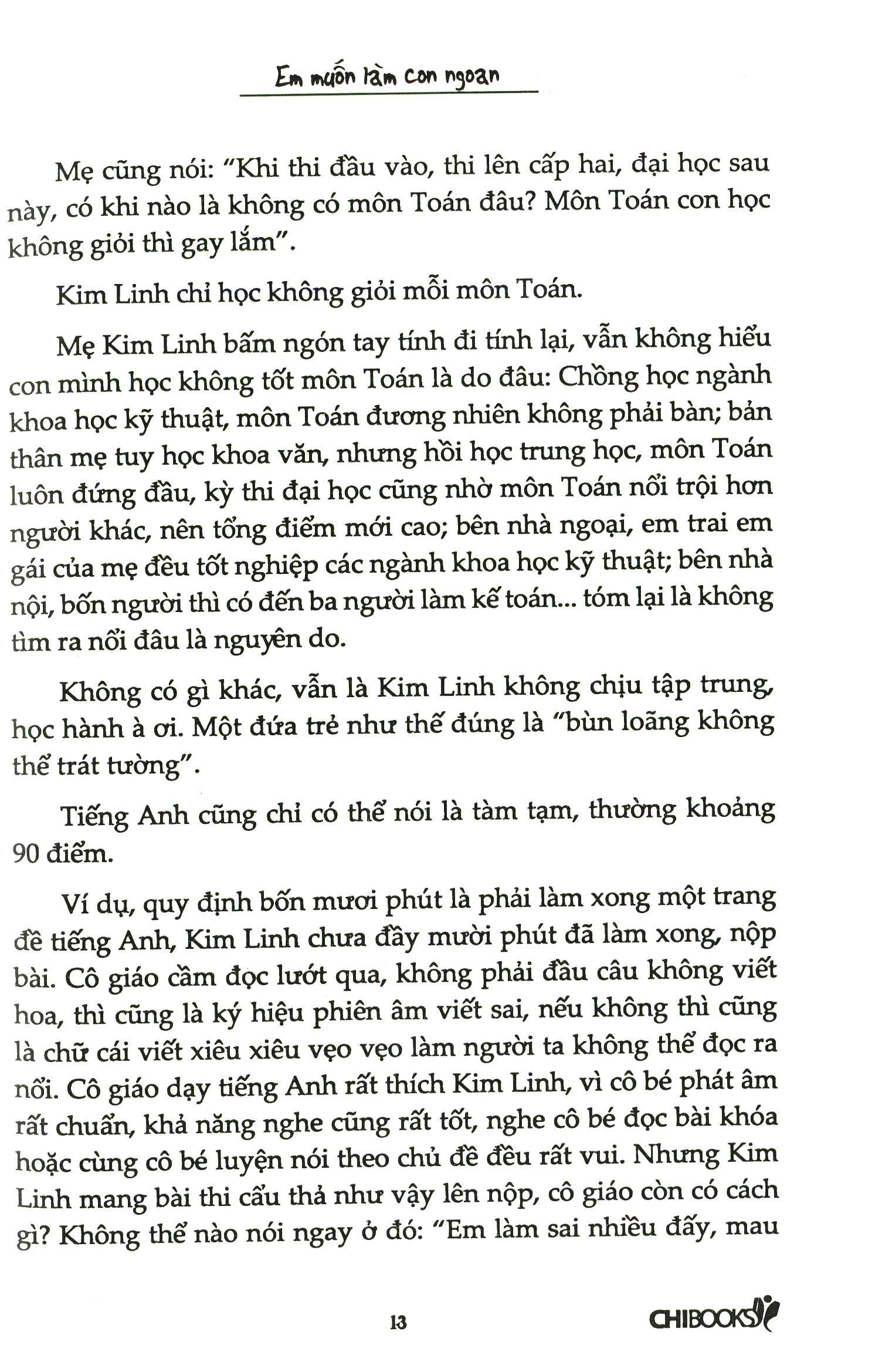 Em Muốn Làm Con Ngoan (Tái Bản)