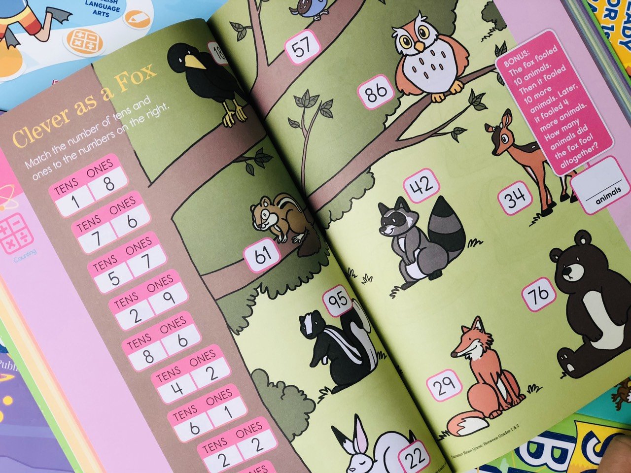 Sách summer brain quest phát triển tư duy iq cho bé - tiếng anh, 5 cuốn
