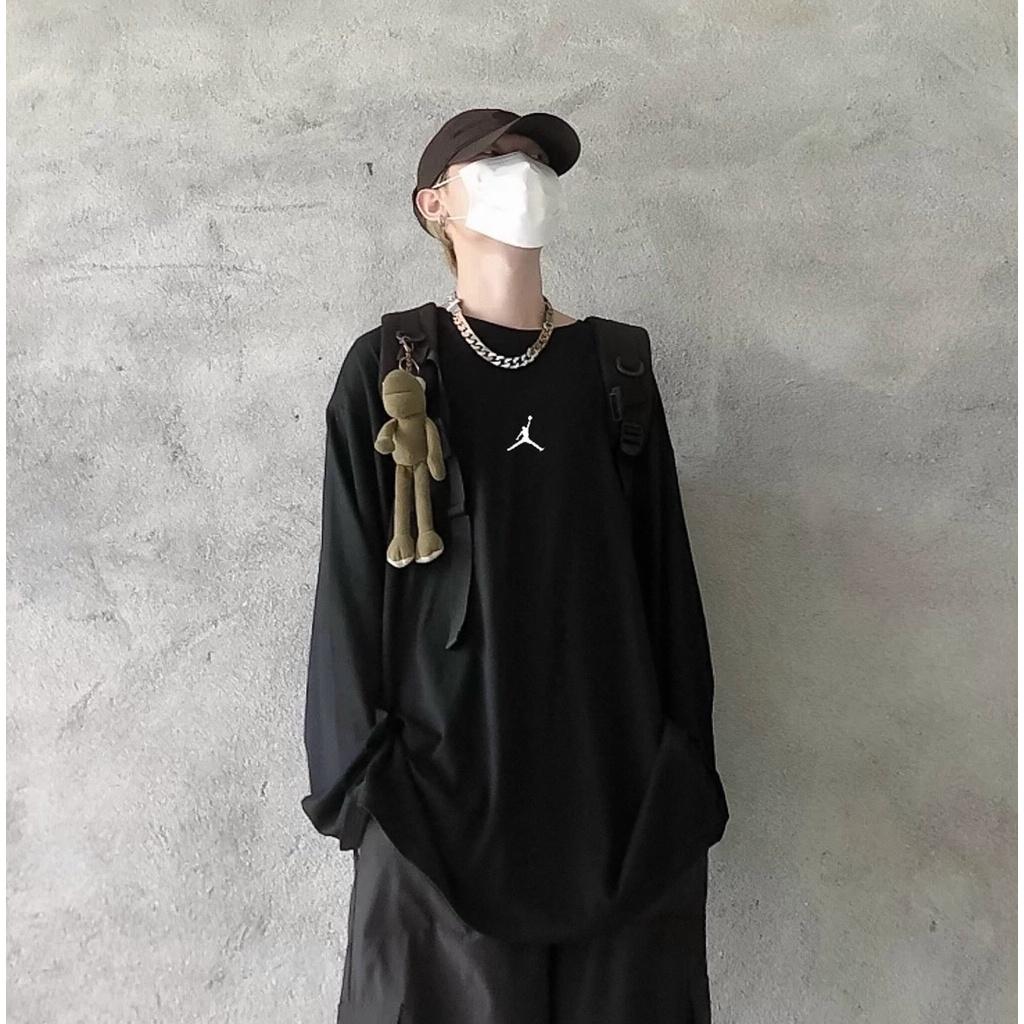 Áo dài tay MEANSTORE phông Unisex nam nữ tee oversize form rộng pull Ulzzang Hàn Quốc vải mềm - Hình in